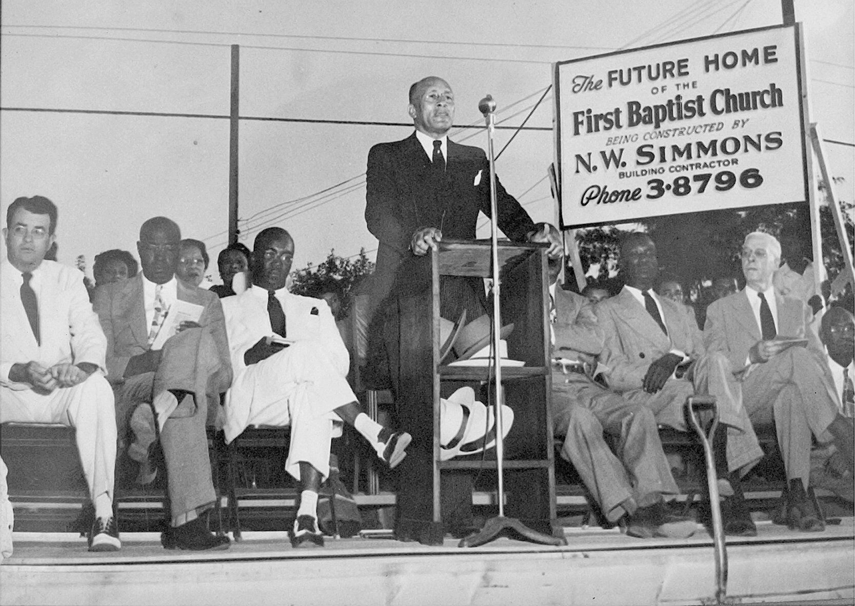 First Baptist Church -- placed